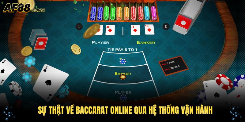 Khám phá sự thật về baccarat online qua hệ thống vận hành