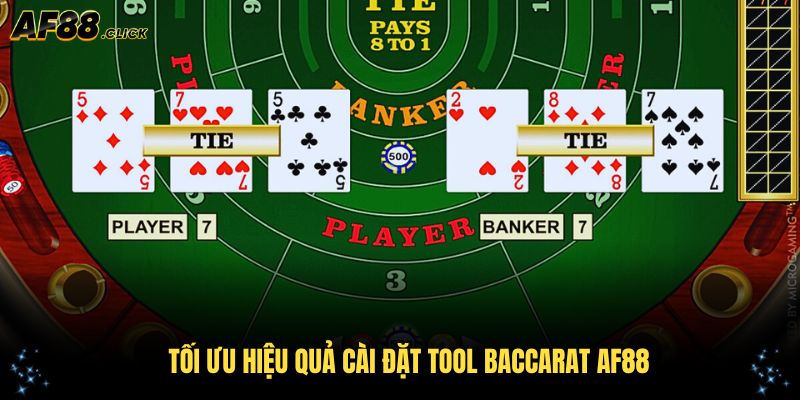Tối ưu hiệu quả cài đặt tool baccarat AF88 cho người mới