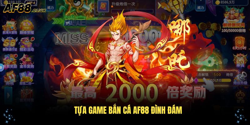 Điểm danh các tựa game bắn cá AF88 đình đám